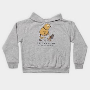 guilty dog Kids Hoodie